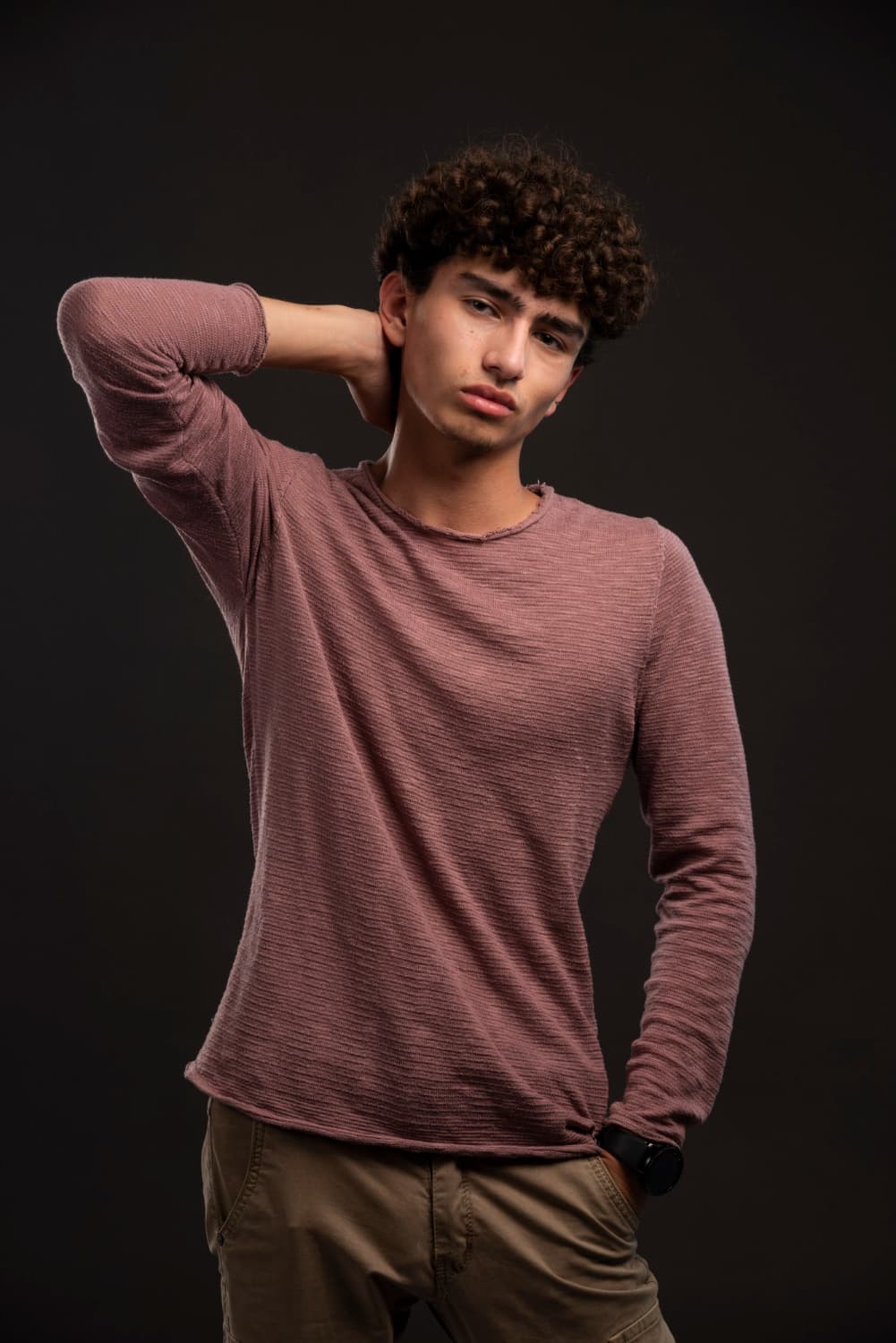 Brand representative working