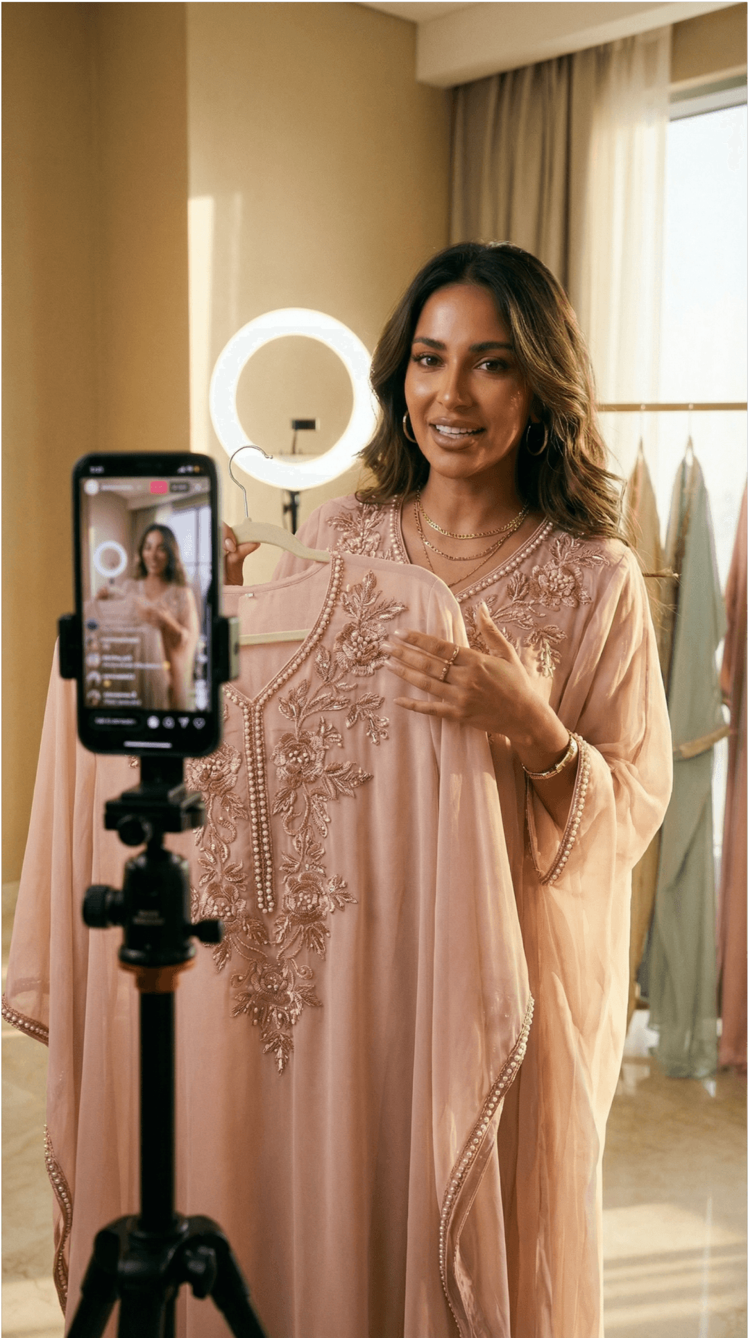 Discover — Explore products in real time. Ask questions. See it styled. Fall in love with it before you even buy.